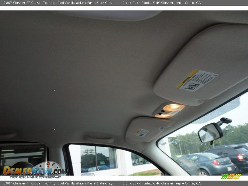 2007 Chrysler PT Cruiser Touring Cool Vanilla White / Pastel Slate Gray Photo #19