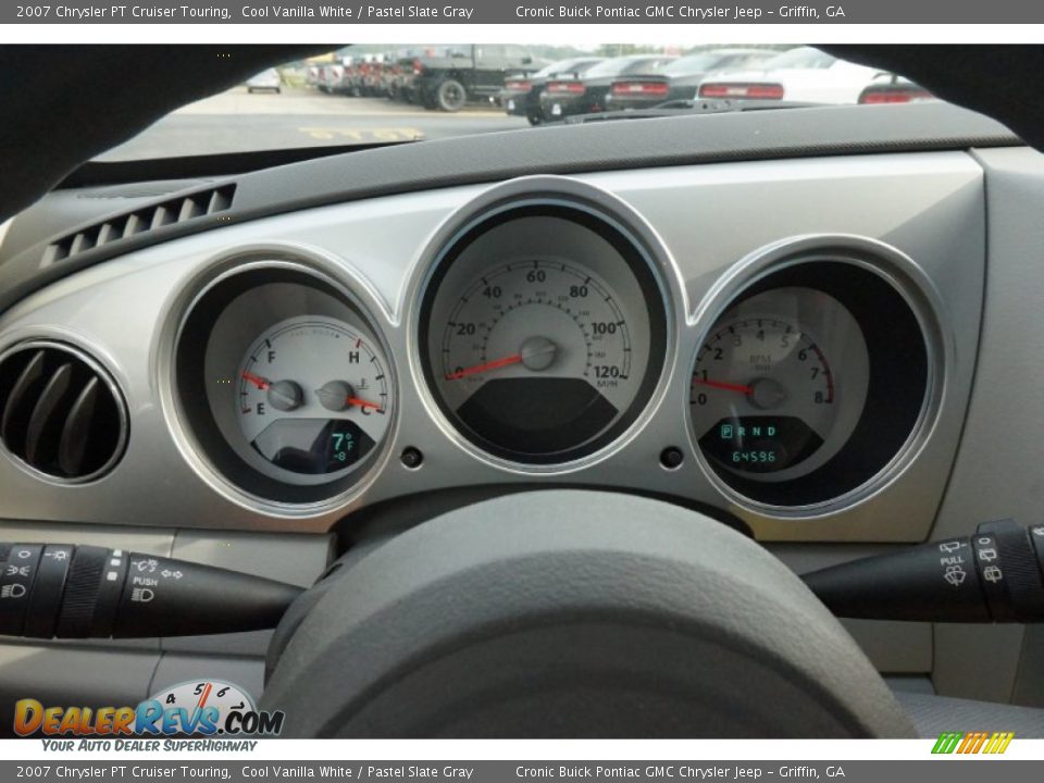 2007 Chrysler PT Cruiser Touring Cool Vanilla White / Pastel Slate Gray Photo #20