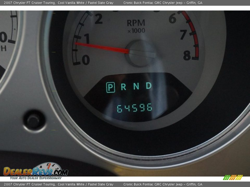 2007 Chrysler PT Cruiser Touring Cool Vanilla White / Pastel Slate Gray Photo #21