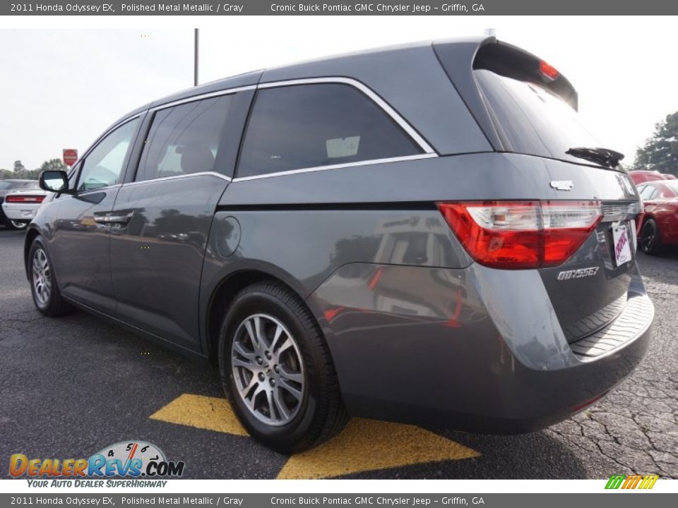 2011 Honda Odyssey EX Polished Metal Metallic / Gray Photo #5