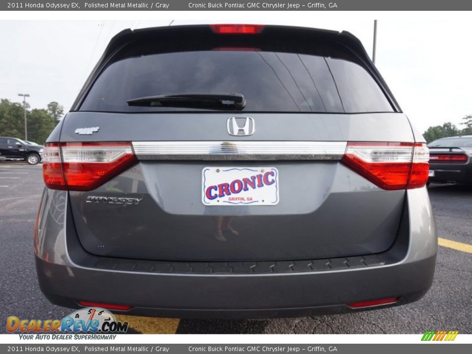 2011 Honda Odyssey EX Polished Metal Metallic / Gray Photo #6