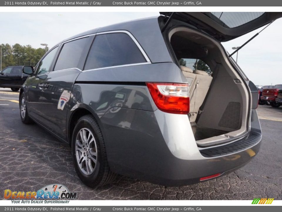 2011 Honda Odyssey EX Polished Metal Metallic / Gray Photo #15