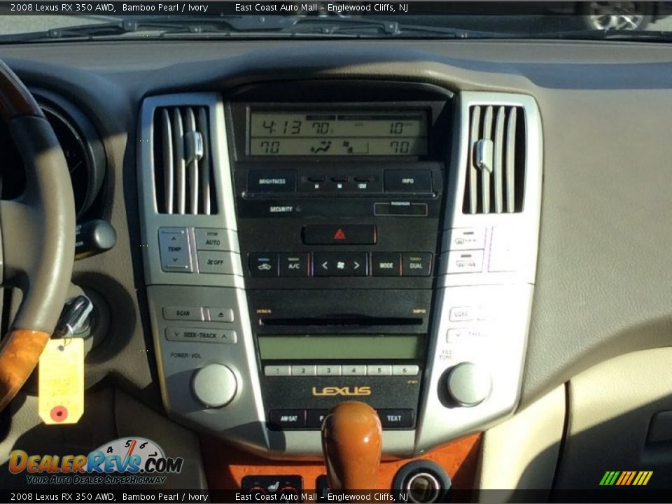 2008 Lexus RX 350 AWD Bamboo Pearl / Ivory Photo #10