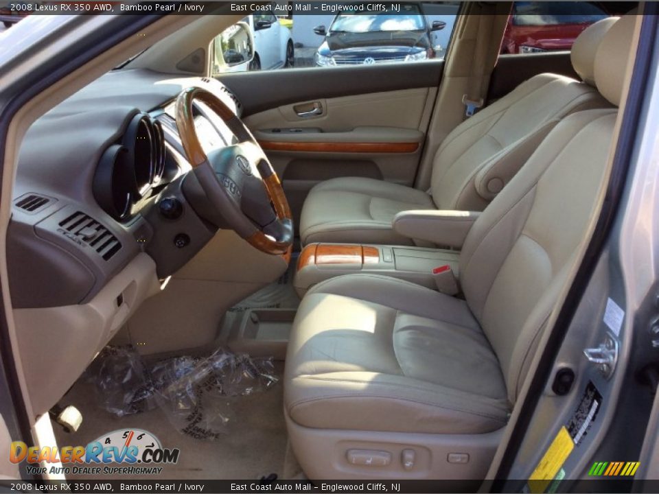 2008 Lexus RX 350 AWD Bamboo Pearl / Ivory Photo #14