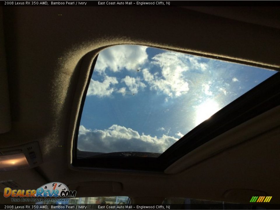2008 Lexus RX 350 AWD Bamboo Pearl / Ivory Photo #15
