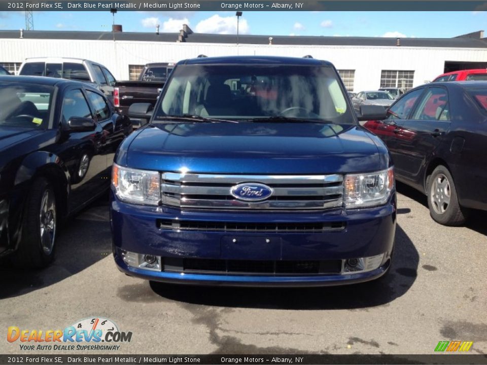 2012 Ford Flex SE Dark Blue Pearl Metallic / Medium Light Stone Photo #2