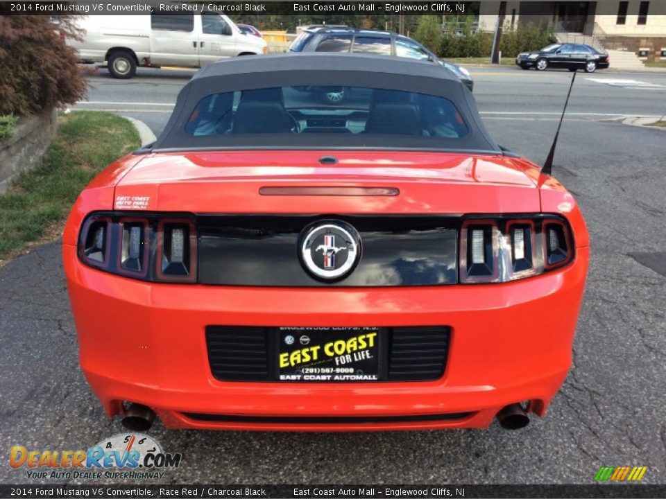 2014 Ford Mustang V6 Convertible Race Red / Charcoal Black Photo #5