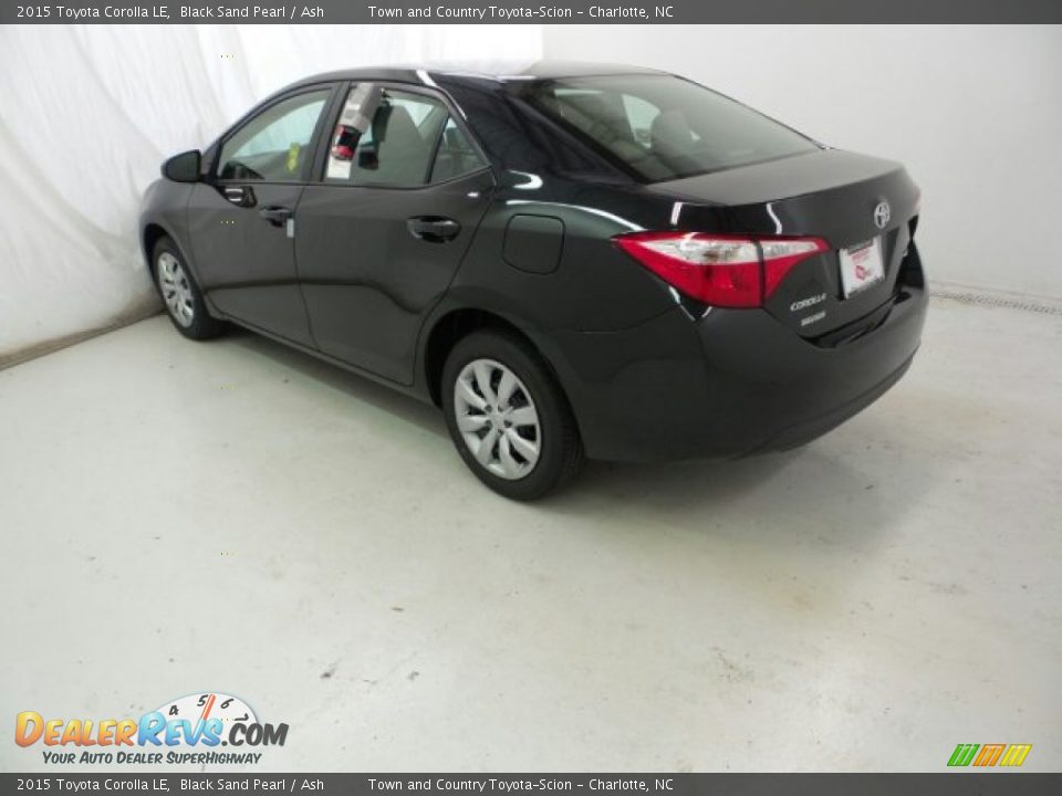 2015 Toyota Corolla LE Black Sand Pearl / Ash Photo #17