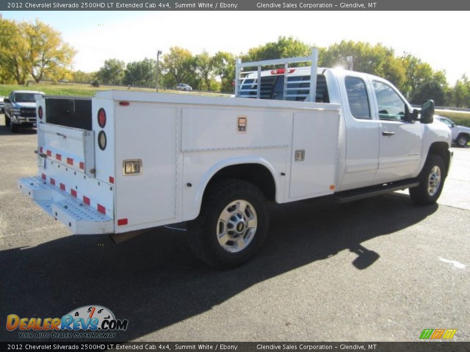 2012 Chevrolet Silverado 2500HD LT Extended Cab 4x4 Summit White / Ebony Photo #3