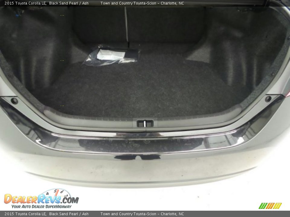 2015 Toyota Corolla LE Black Sand Pearl / Ash Photo #23