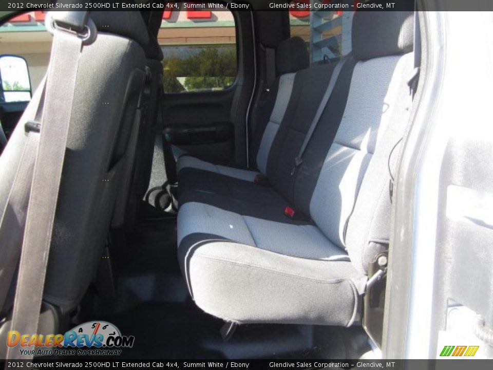 2012 Chevrolet Silverado 2500HD LT Extended Cab 4x4 Summit White / Ebony Photo #11