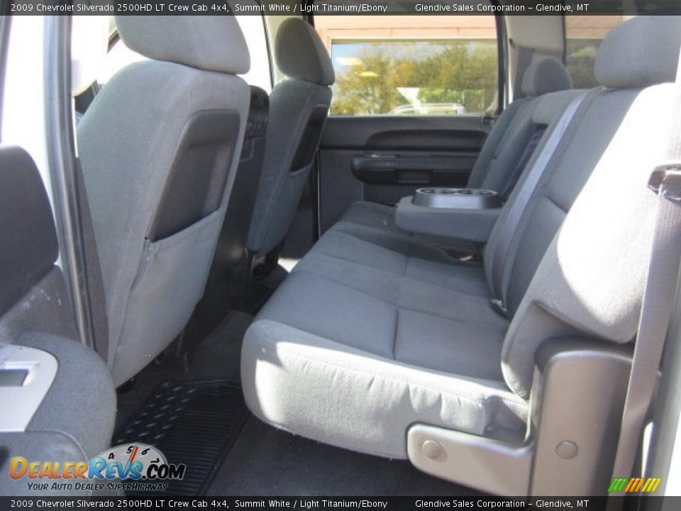2009 Chevrolet Silverado 2500HD LT Crew Cab 4x4 Summit White / Light Titanium/Ebony Photo #11