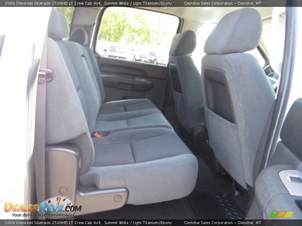 2009 Chevrolet Silverado 2500HD LT Crew Cab 4x4 Summit White / Light Titanium/Ebony Photo #13