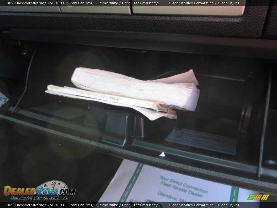 2009 Chevrolet Silverado 2500HD LT Crew Cab 4x4 Summit White / Light Titanium/Ebony Photo #20