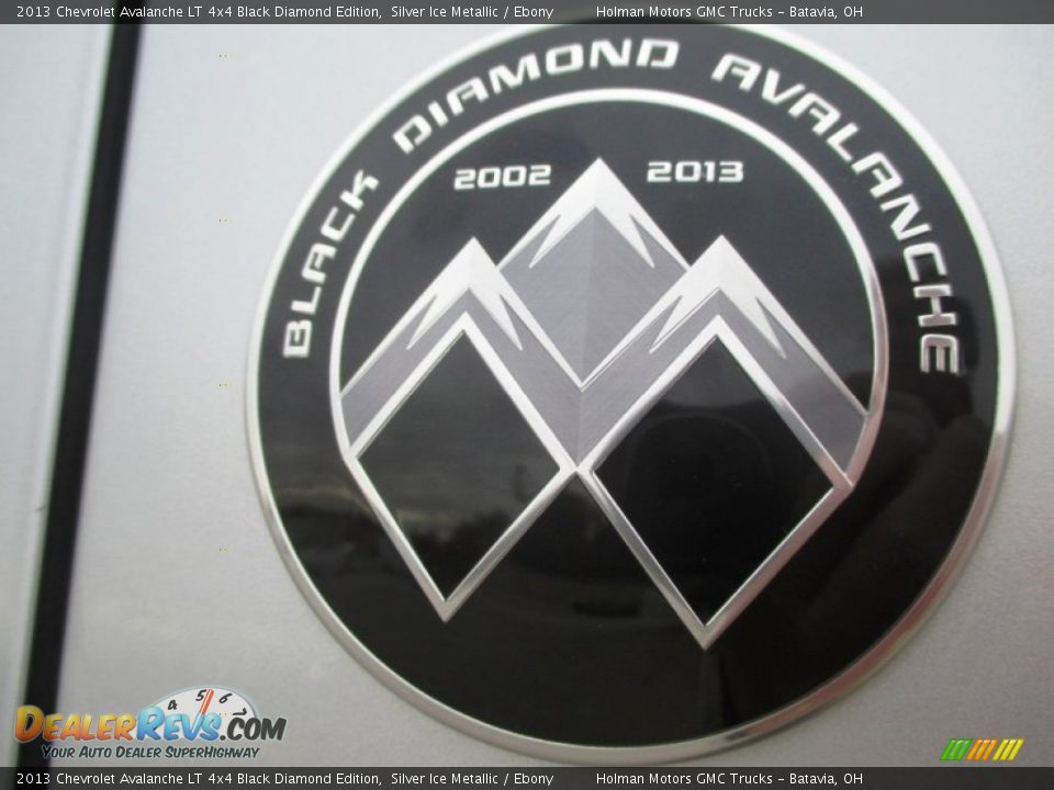 2013 Chevrolet Avalanche LT 4x4 Black Diamond Edition Silver Ice Metallic / Ebony Photo #4