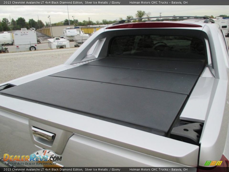 2013 Chevrolet Avalanche LT 4x4 Black Diamond Edition Silver Ice Metallic / Ebony Photo #27