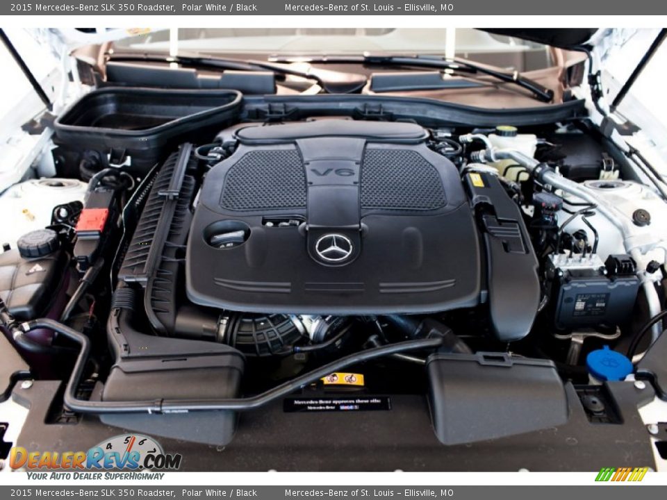 2015 Mercedes-Benz SLK 350 Roadster 3.5 Liter GDI DOHC 24-Valve VVT V6 Engine Photo #8