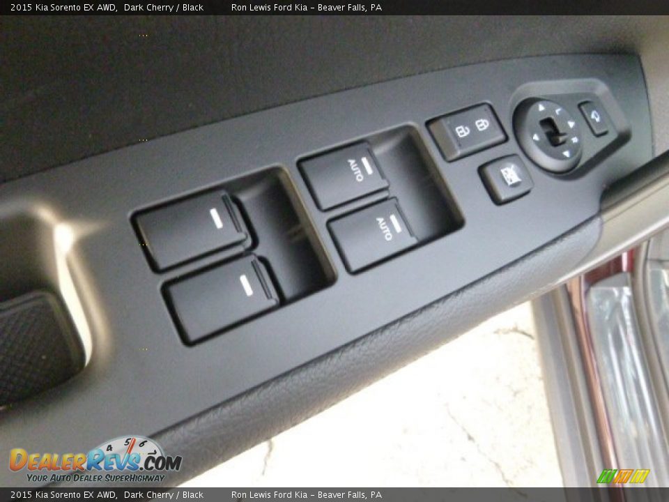 2015 Kia Sorento EX AWD Dark Cherry / Black Photo #13