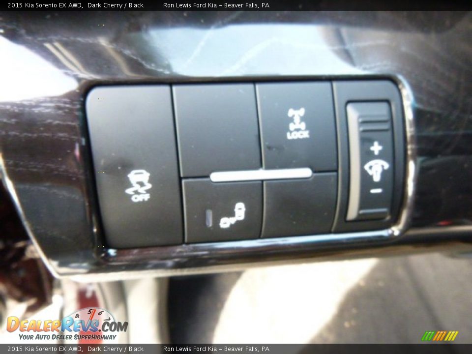 2015 Kia Sorento EX AWD Dark Cherry / Black Photo #14