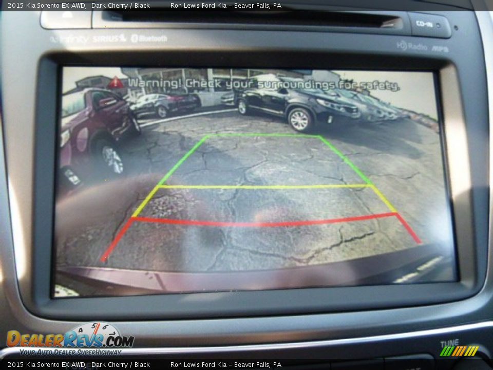 2015 Kia Sorento EX AWD Dark Cherry / Black Photo #17