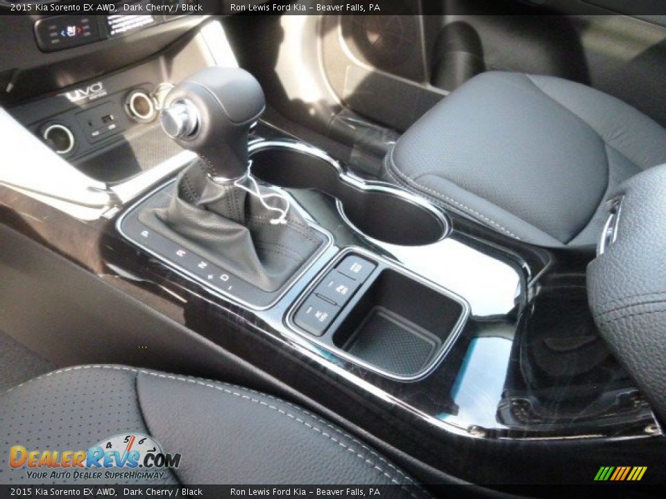 2015 Kia Sorento EX AWD Dark Cherry / Black Photo #18