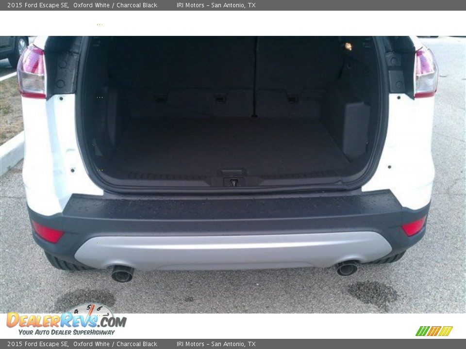 2015 Ford Escape SE Oxford White / Charcoal Black Photo #6