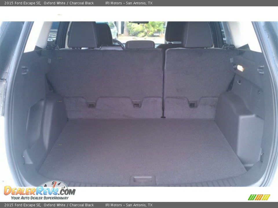 2015 Ford Escape SE Oxford White / Charcoal Black Photo #7