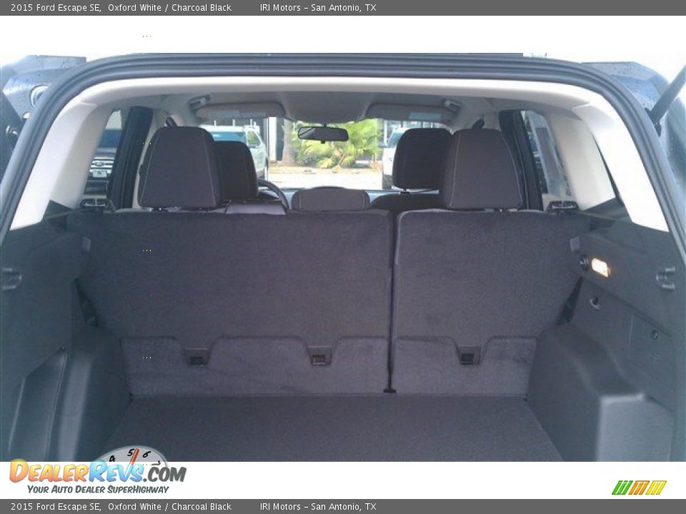 2015 Ford Escape SE Oxford White / Charcoal Black Photo #8