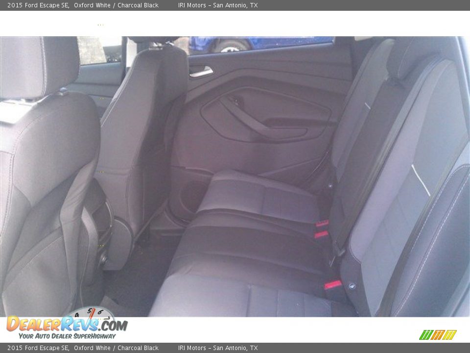 2015 Ford Escape SE Oxford White / Charcoal Black Photo #11