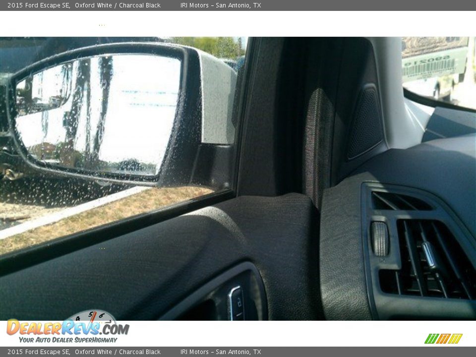2015 Ford Escape SE Oxford White / Charcoal Black Photo #21