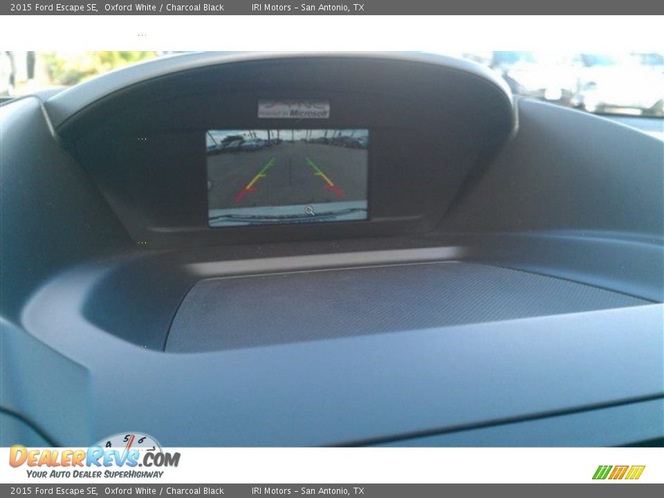 2015 Ford Escape SE Oxford White / Charcoal Black Photo #32