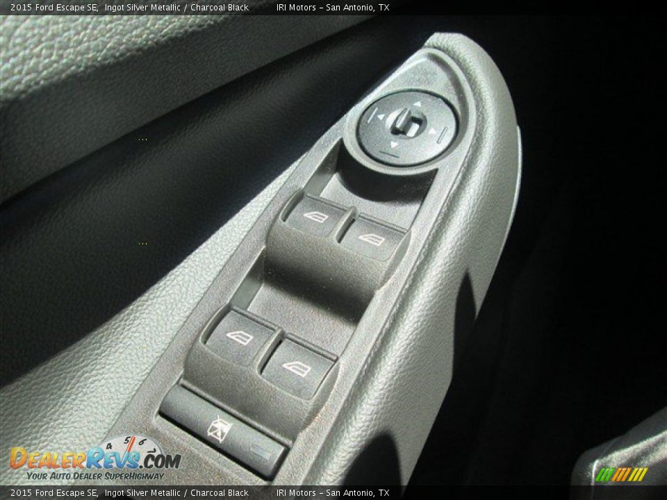 2015 Ford Escape SE Ingot Silver Metallic / Charcoal Black Photo #25