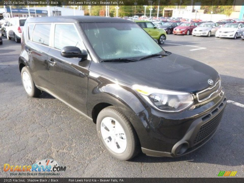 2015 Kia Soul Shadow Black / Black Photo #2