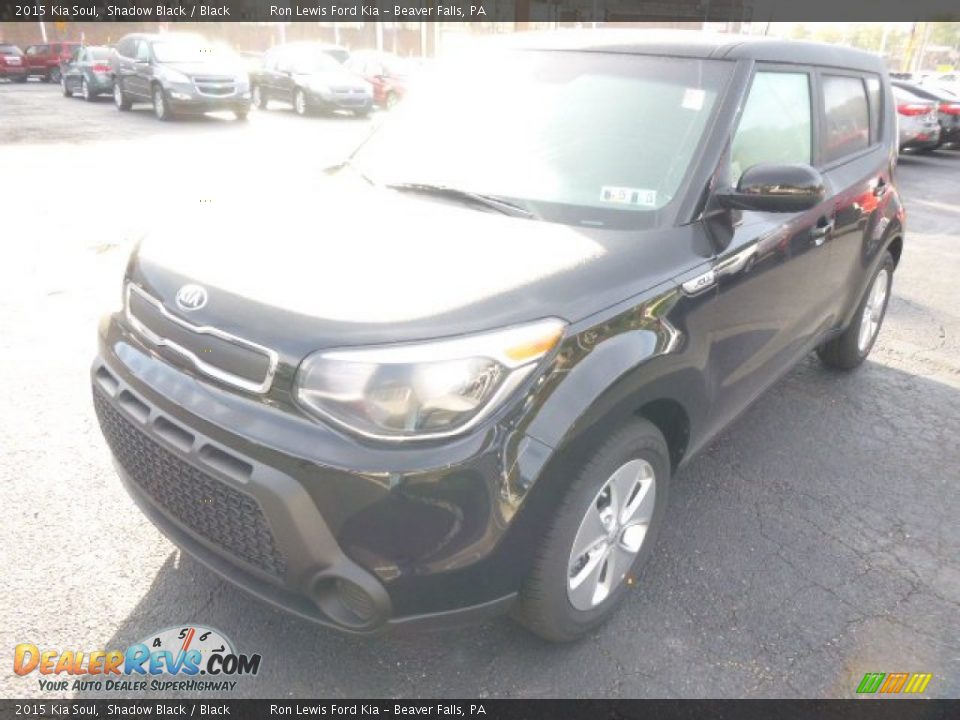 2015 Kia Soul Shadow Black / Black Photo #4