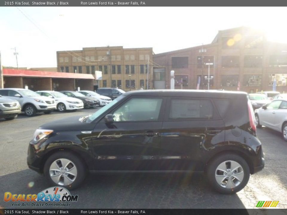 2015 Kia Soul Shadow Black / Black Photo #5