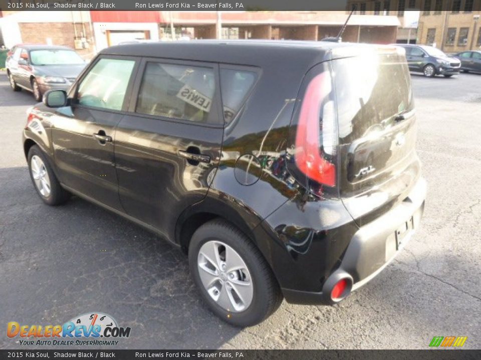 2015 Kia Soul Shadow Black / Black Photo #6