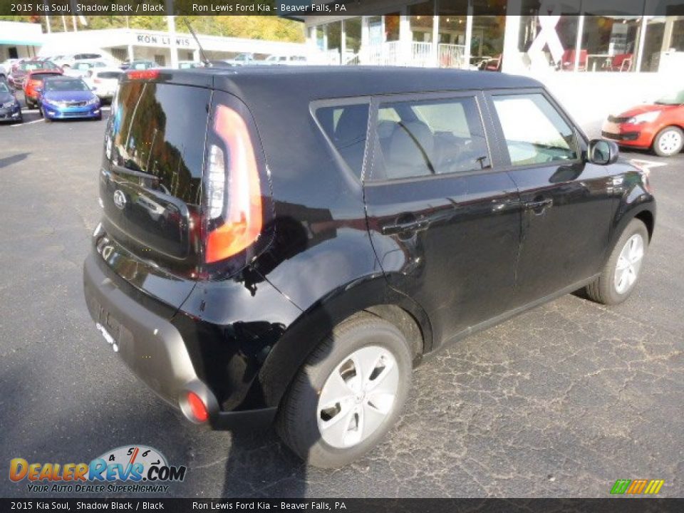 2015 Kia Soul Shadow Black / Black Photo #8