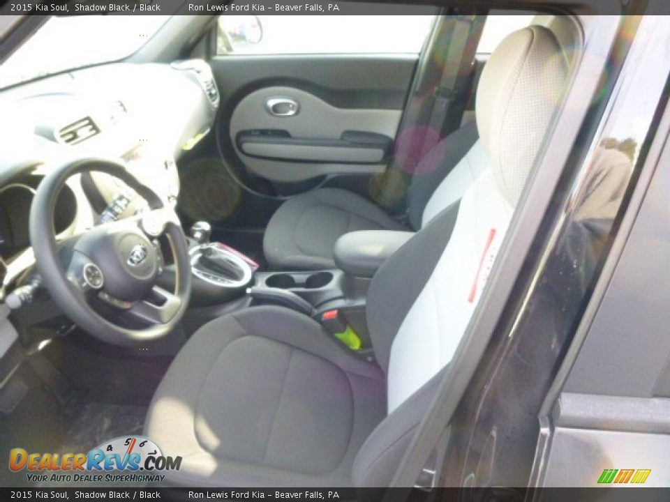 2015 Kia Soul Shadow Black / Black Photo #10