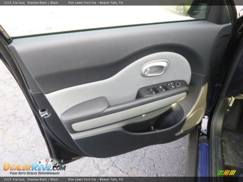 2015 Kia Soul Shadow Black / Black Photo #11