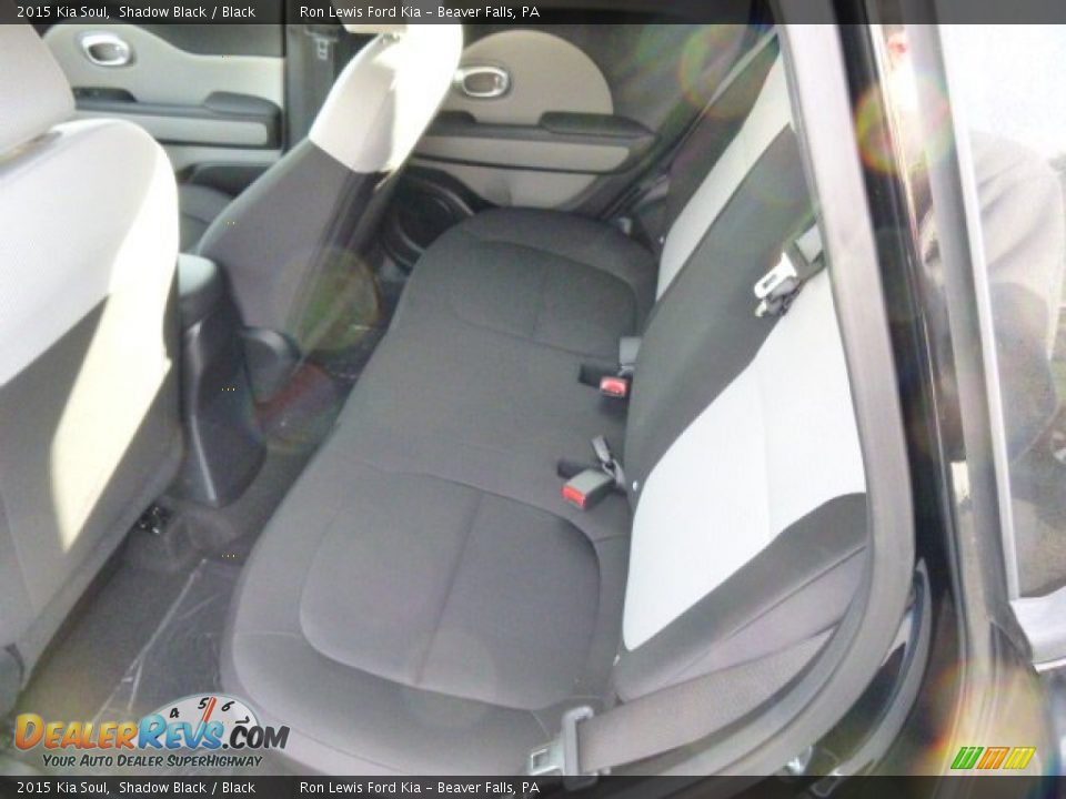 2015 Kia Soul Shadow Black / Black Photo #12