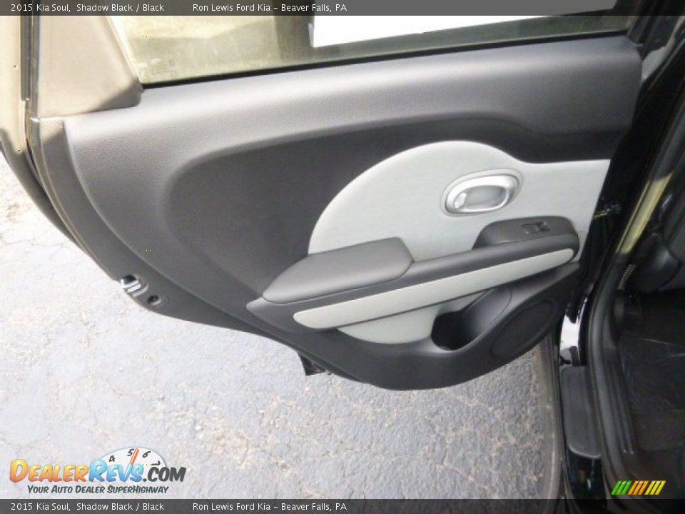 2015 Kia Soul Shadow Black / Black Photo #13