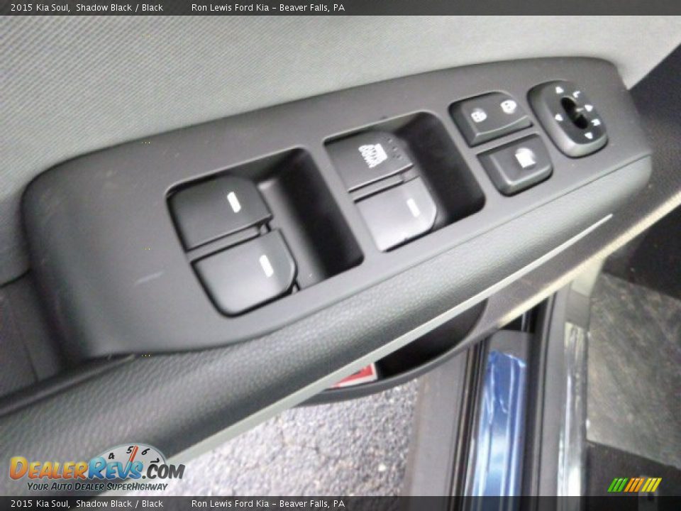 2015 Kia Soul Shadow Black / Black Photo #15