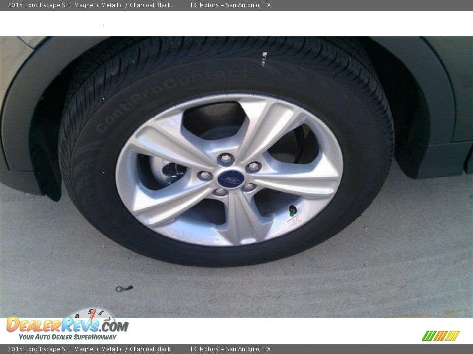 2015 Ford Escape SE Magnetic Metallic / Charcoal Black Photo #3
