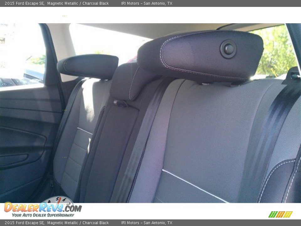 2015 Ford Escape SE Magnetic Metallic / Charcoal Black Photo #10