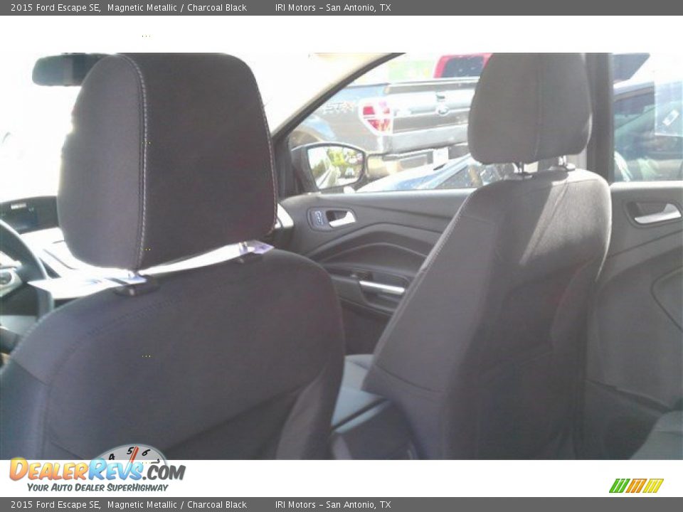 2015 Ford Escape SE Magnetic Metallic / Charcoal Black Photo #14