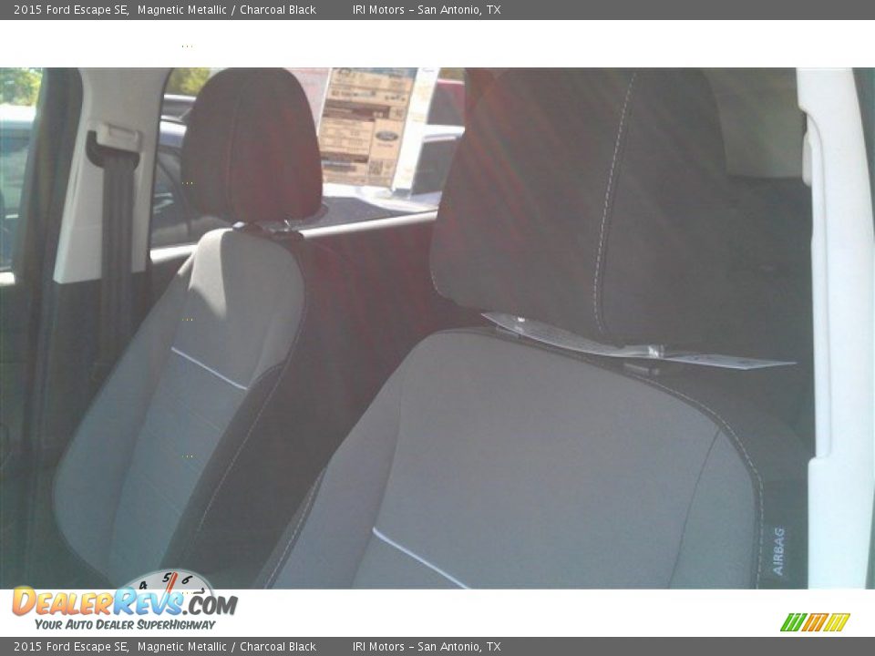 2015 Ford Escape SE Magnetic Metallic / Charcoal Black Photo #15