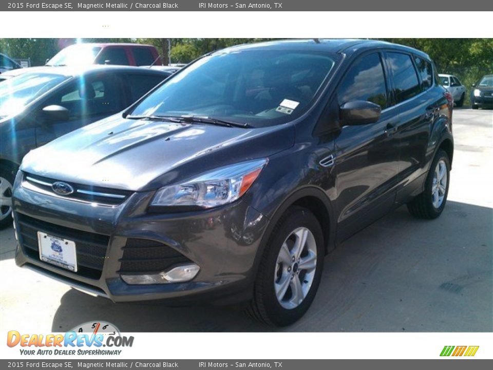 2015 Ford Escape SE Magnetic Metallic / Charcoal Black Photo #20
