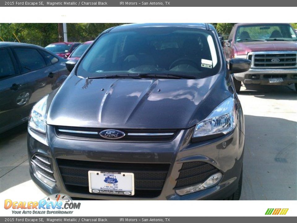 2015 Ford Escape SE Magnetic Metallic / Charcoal Black Photo #24