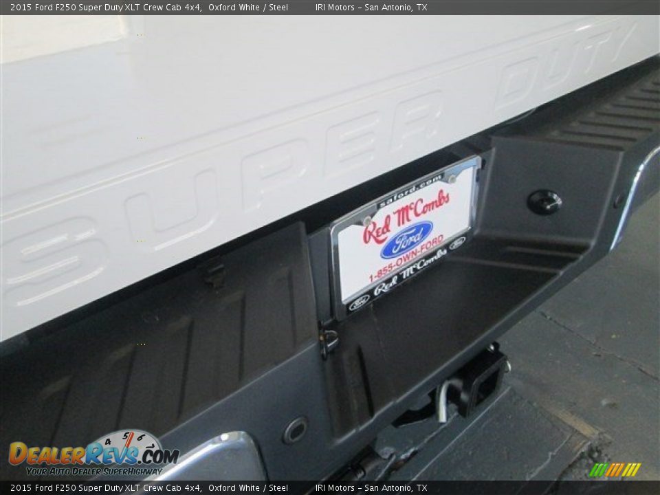 2015 Ford F250 Super Duty XLT Crew Cab 4x4 Oxford White / Steel Photo #7