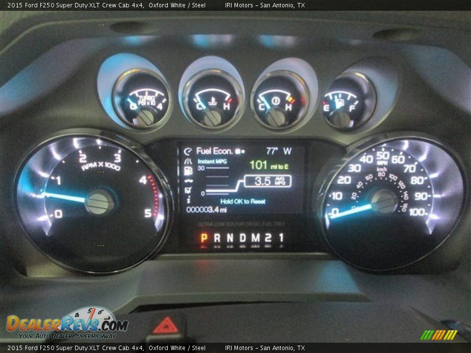 2015 Ford F250 Super Duty XLT Crew Cab 4x4 Oxford White / Steel Photo #20